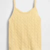 Kids Cable-Knit Sweater Cami