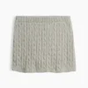 Kids Cable-Knit Sweater Skort