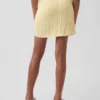 Kids Cable-Knit Sweater Skort