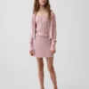 Kids Cable-Knit Sweater Zip Hoodie