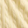 Kids Cable-Knit Sweater Zip Hoodie