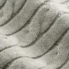 Kids Cable-Knit Sweater Zip Hoodie