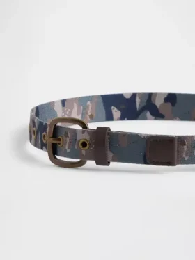 Kids Camo Webbed Belt