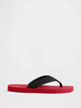 Kids Canvas Flip Flops
