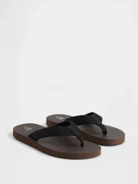 Kids Canvas Flip Flops