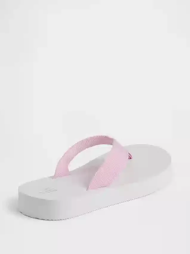 Kids Canvas Flip Flops