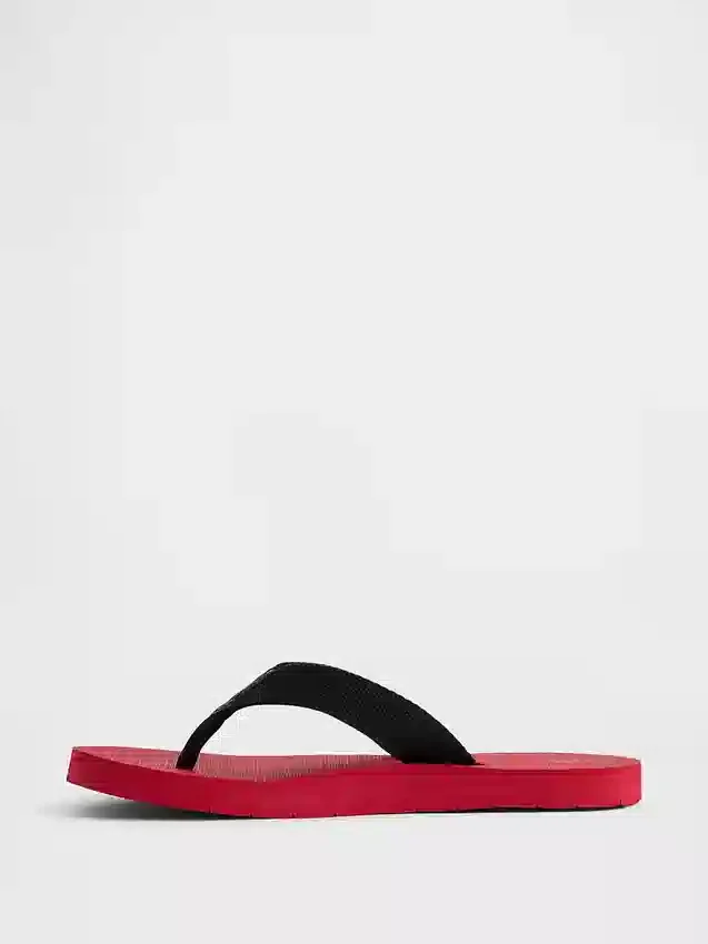 Kids Canvas Flip Flops