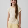 Kids Cap-Sleeve Fitted T-Shirt
