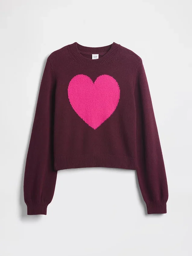 Kids Cashsoft Crewneck Sweater