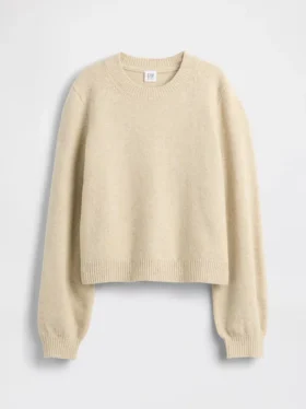 Kids Cashsoft Crewneck Sweater