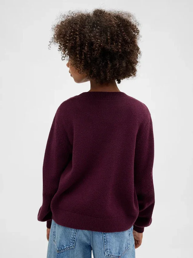 Kids Cashsoft Crewneck Sweater