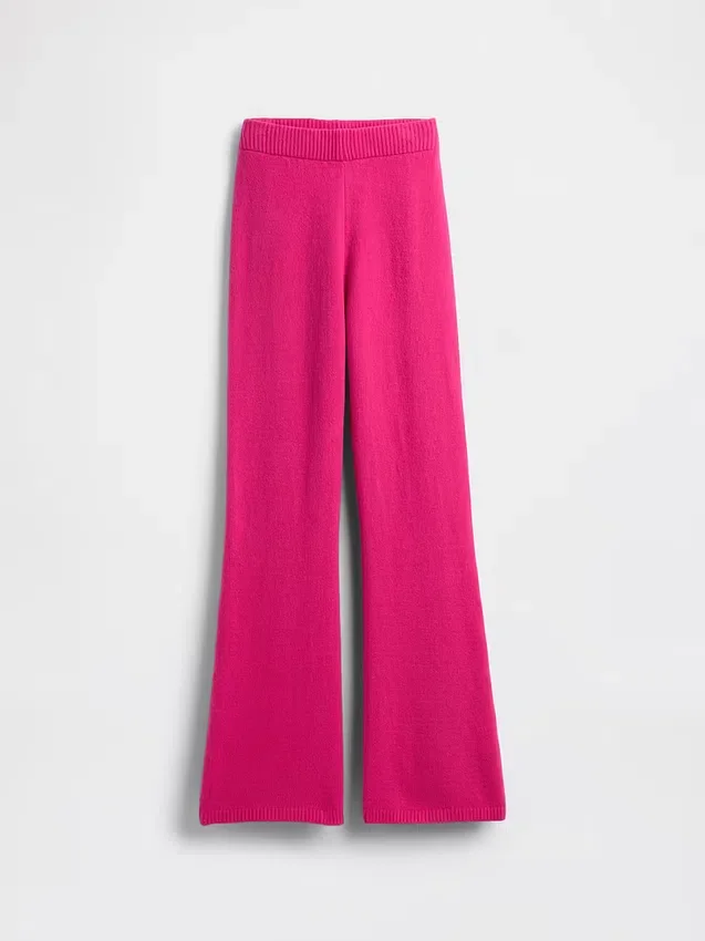 Kids Cashsoft Flare Sweater Pants