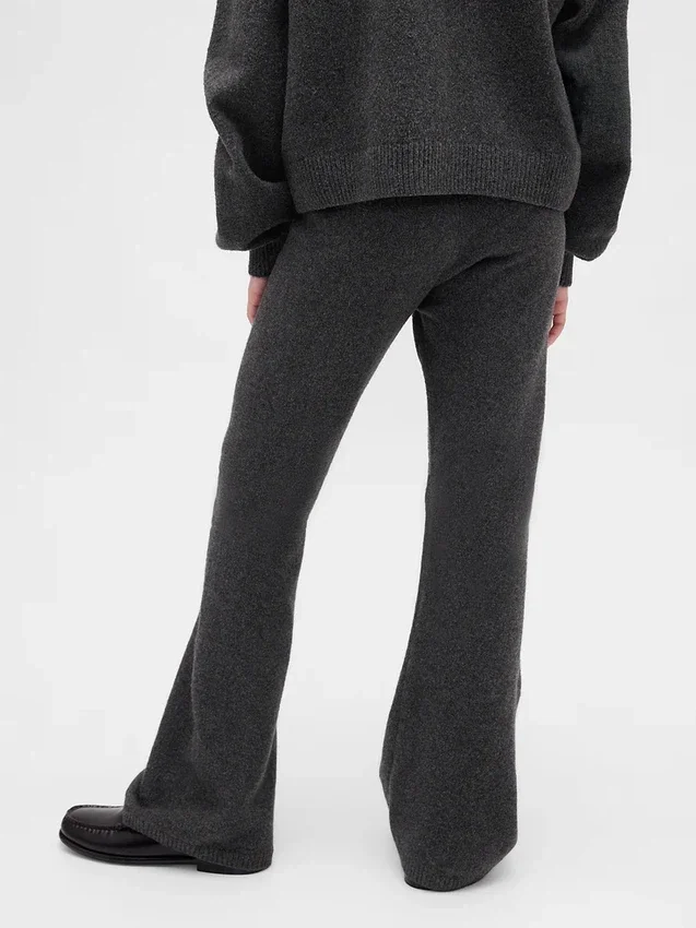 Kids Cashsoft Flare Sweater Pants