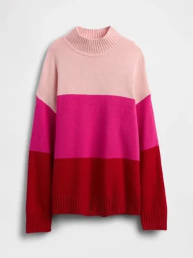 Kids Cashsoft Stripe Tunic Sweater