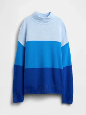 Kids Cashsoft Stripe Tunic Sweater