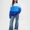 Kids Cashsoft Stripe Tunic Sweater