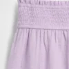Kids Cotton Gauze Butterfly-Hem Shorts