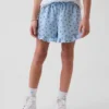 Kids Cotton Gauze Easy Ruffle Shorts