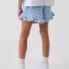 Kids Cotton Gauze Easy Ruffle Shorts