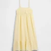 Kids Cotton Gauze Midi Dress