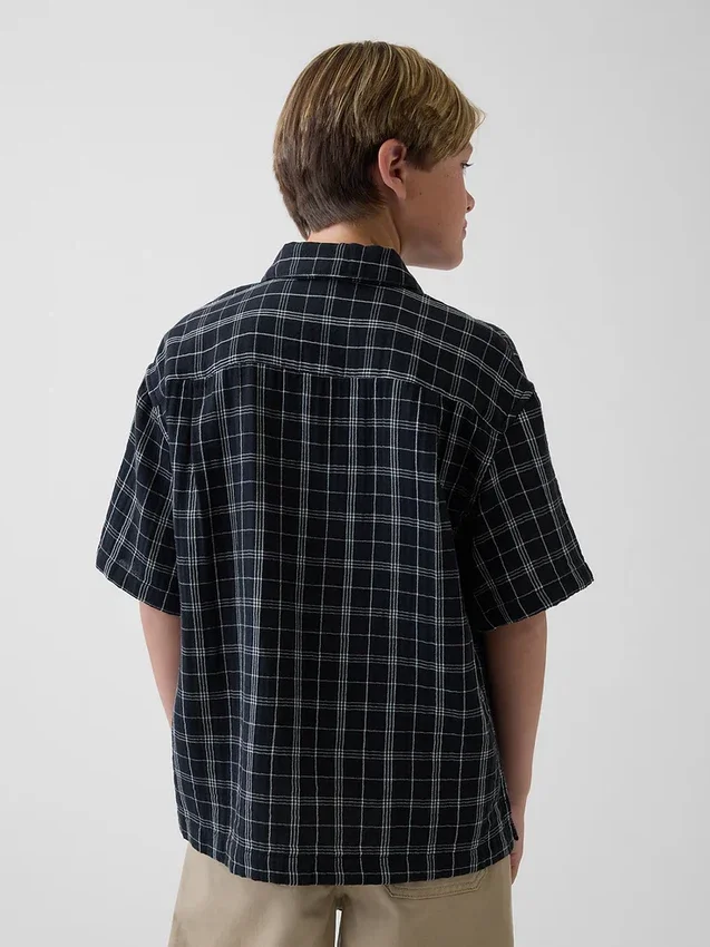 Kids Cotton Gauze Shirt