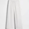 Kids Cotton Gauze Wide-Leg Pants