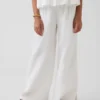 Kids Cotton Gauze Wide-Leg Pants