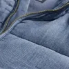 Kids Cozy-Lined Denim Puffer Jacket