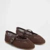 Kids Crochet Mary Jane Flats