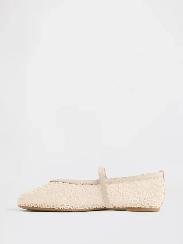 Kids Crochet Mary Jane Flats