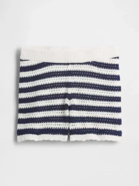 Kids Crochet Stripe Easy Shorts