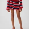 Kids Crochet Stripe Easy Shorts