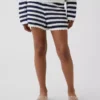 Kids Crochet Stripe Easy Shorts