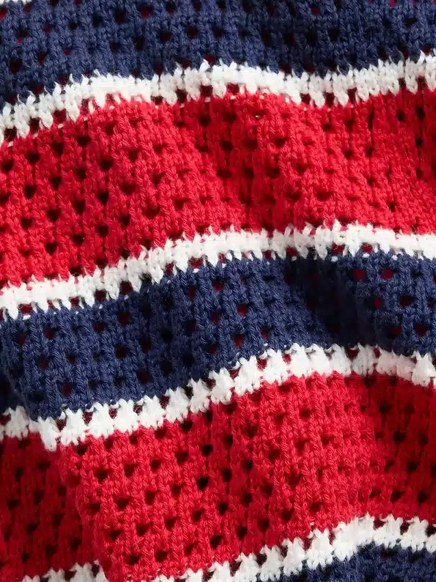 Kids Crochet Stripe Easy Shorts