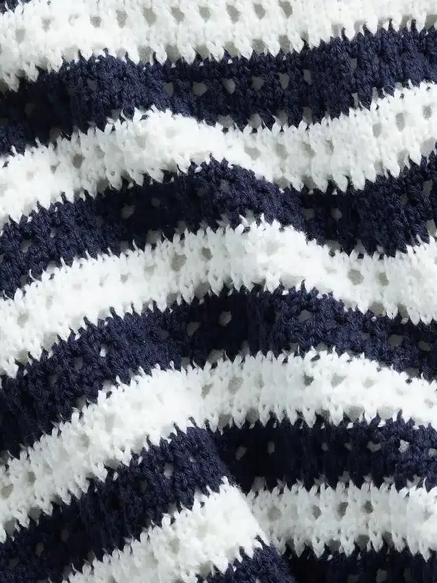 Kids Crochet Stripe Easy Shorts