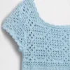 Kids Crochet Sweater Dress