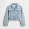 Kids Denim Crop Jacket