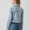 Kids Denim Crop Jacket
