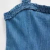 Kids Denim Drop-Waist Dress