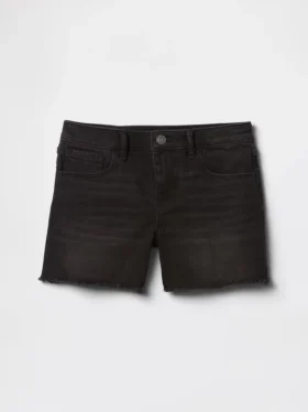 Kids Denim Midi Shorts