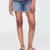 Kids Denim Midi Shorts
