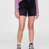 Kids Denim Midi Shorts