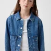Kids Denim Patch Pocket Jacket