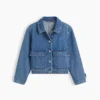 Kids Denim Patch Pocket Jacket