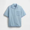 Kids Denim Relaxed Shirt