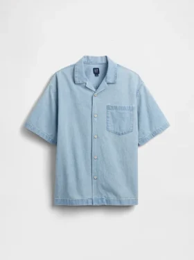 Kids Denim Relaxed Shirt