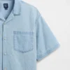 Kids Denim Relaxed Shirt