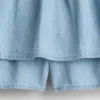 Kids Denim Tiered Skort
