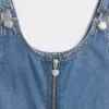 Kids Denim Zip Skirtall