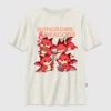 Kids Dungeons and Dragons Chibi Graphic T-Shirt